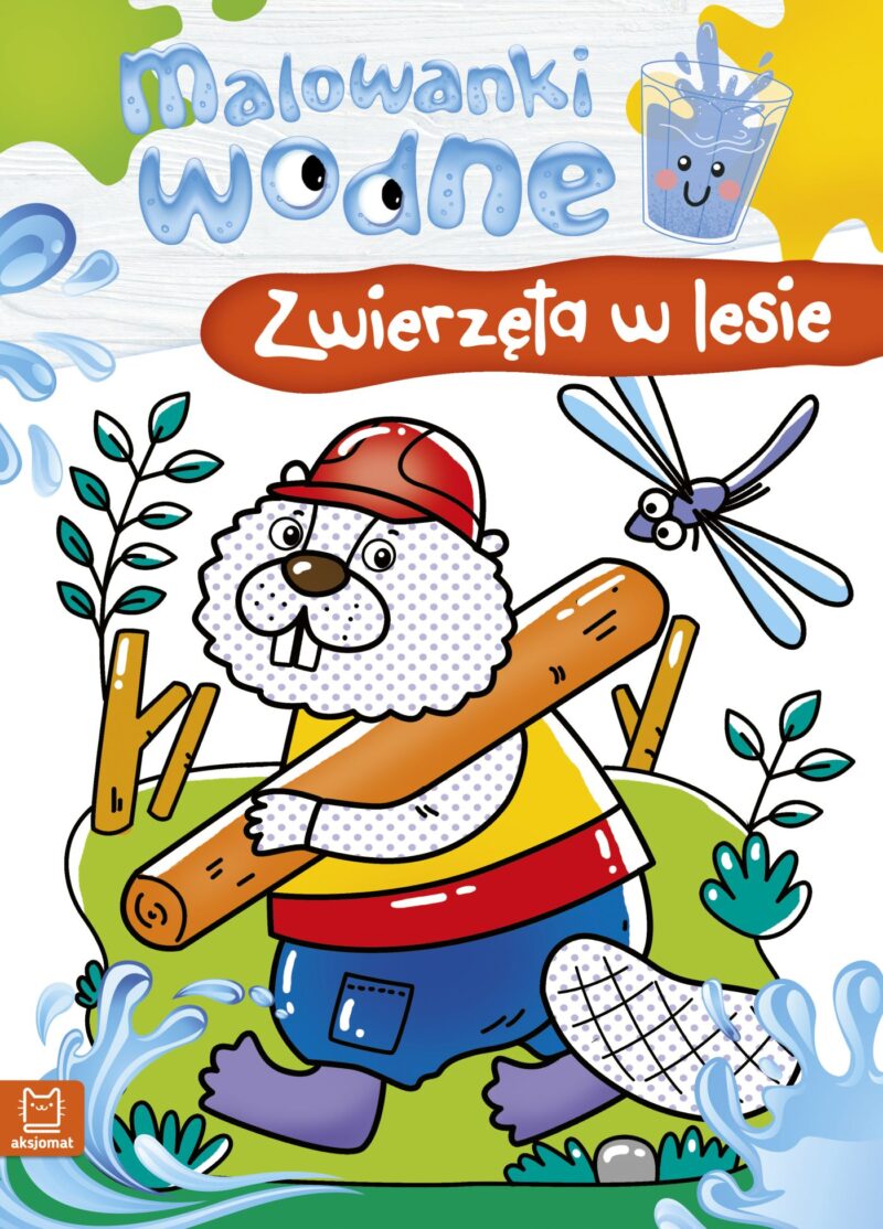 Zwierzęta w lesie. Malowanki wodne