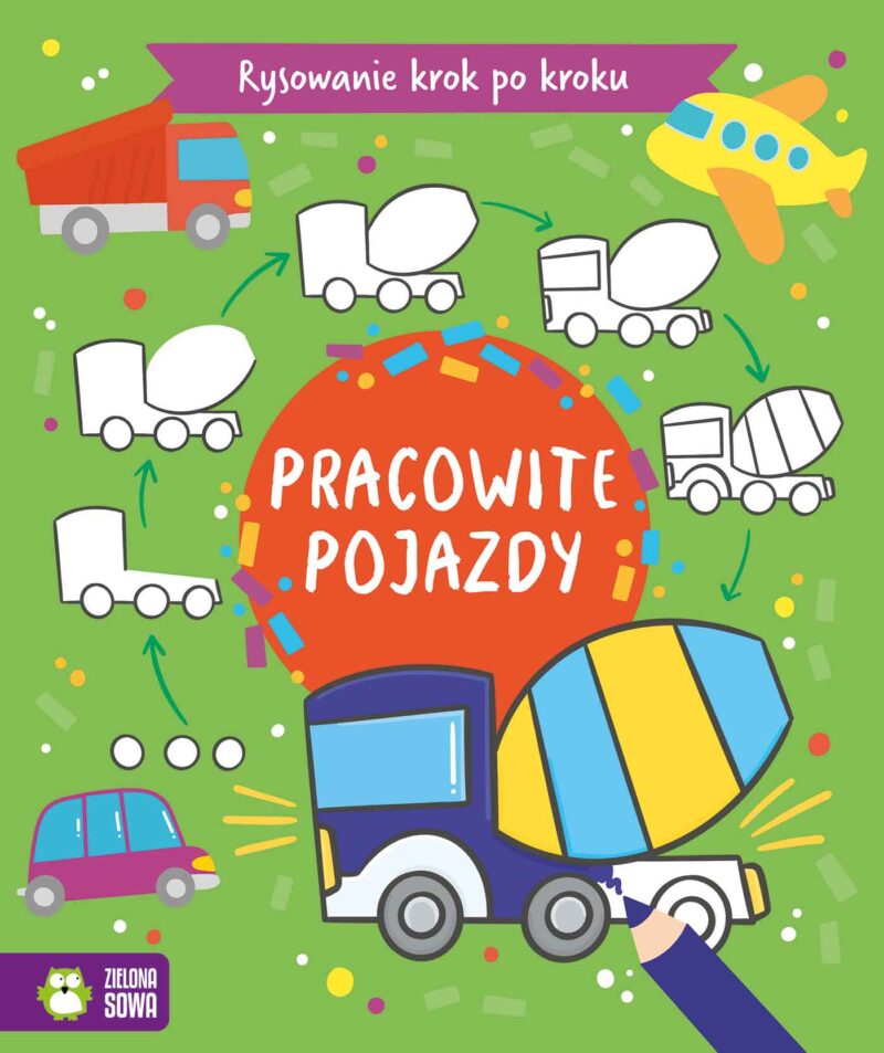 Pojazdy. Rysowanie krok po kroku