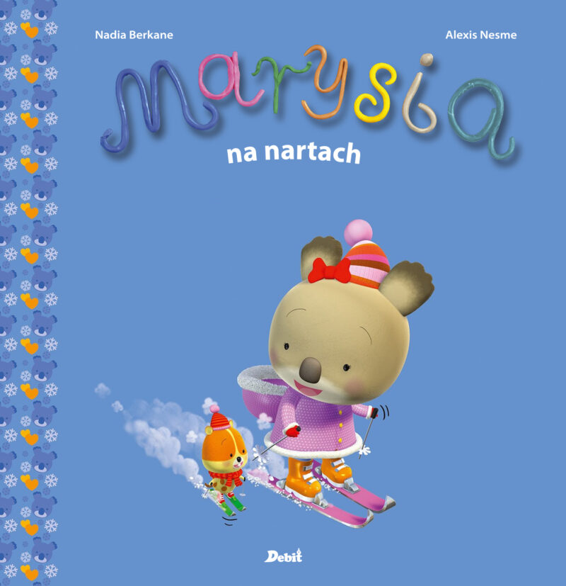 Marysia na nartach