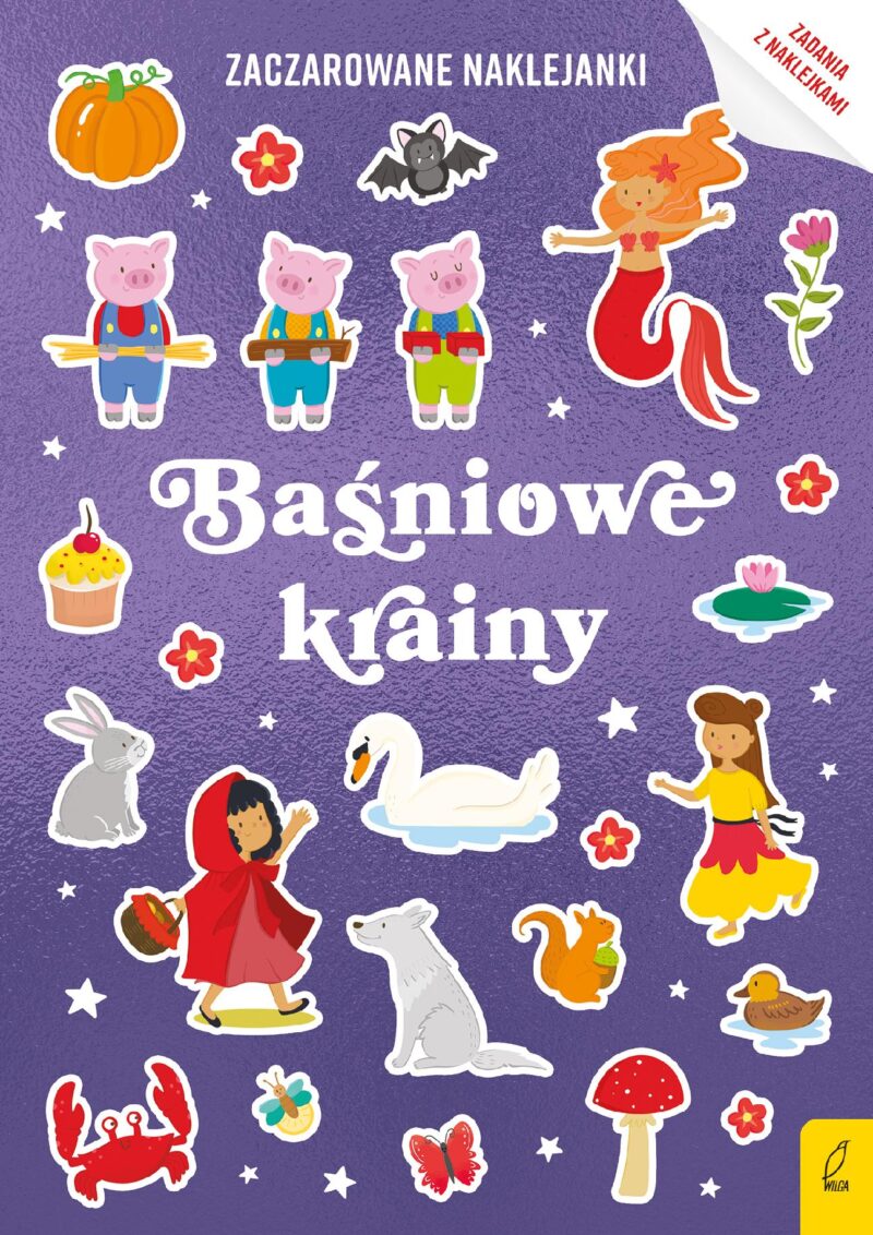 Baśniowe krainy. Zaczarowane naklejanki