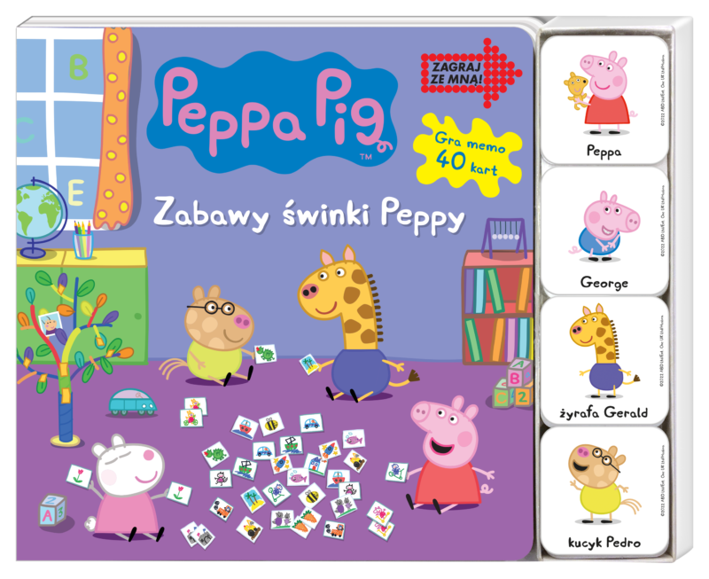 Zabawy świnki Peppy. Świnka Peppa. Zagraj Ze Mną