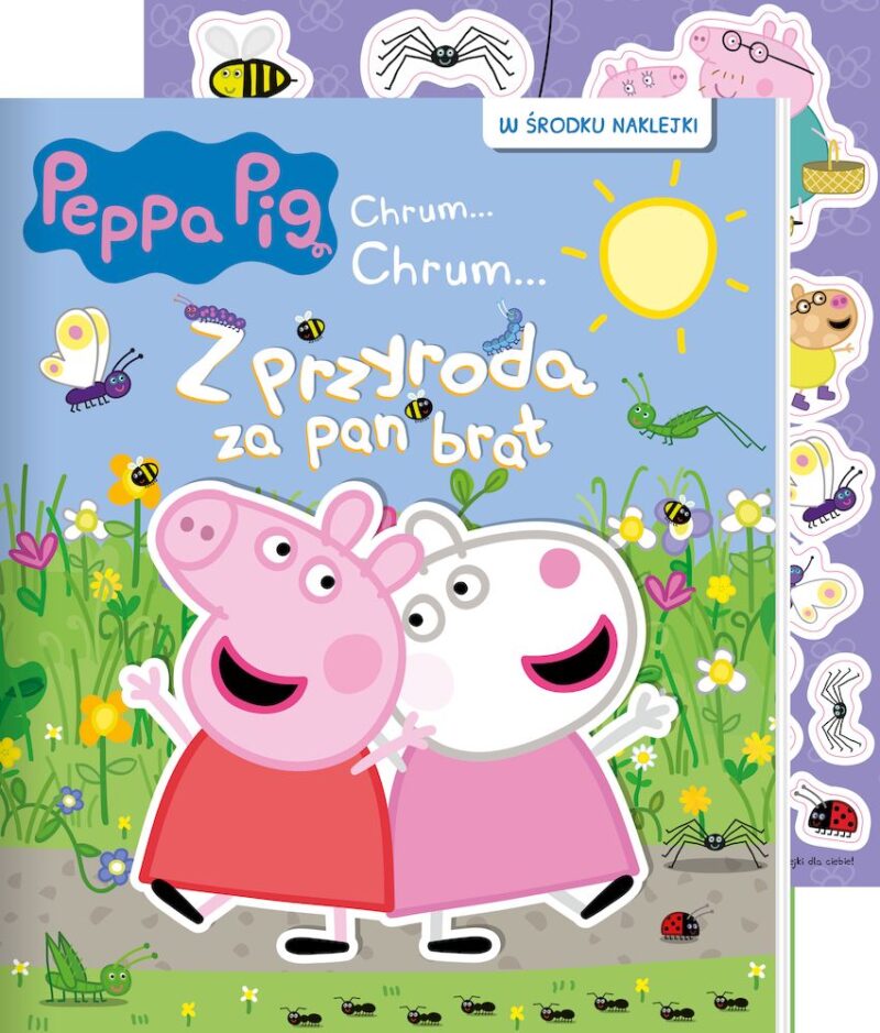 Z przyrodą za pan brat. Świnka Peppa. Chrum chrum Activity z naklejkami