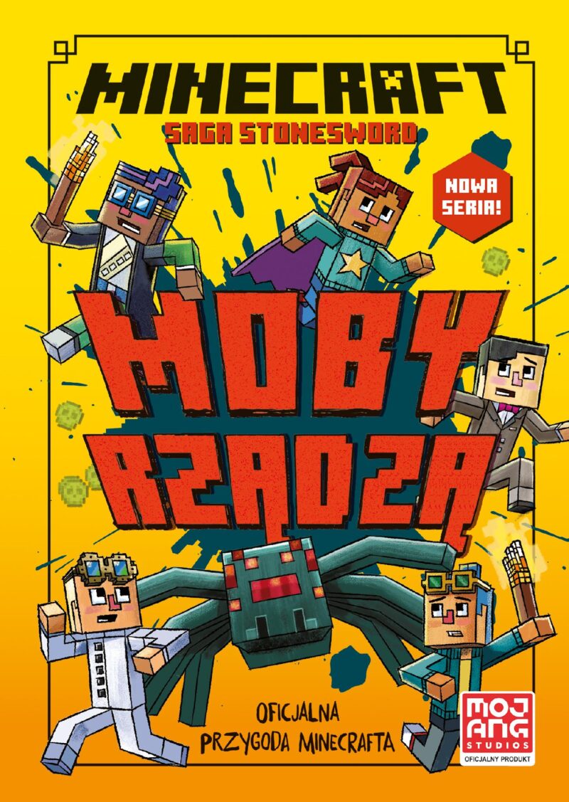 Moby rządzą! Saga Stonesword. Minecraft. Tom 2