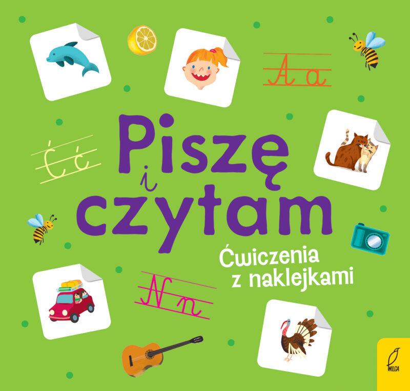 Piszę i czytam ćwiczenia z naklejkami