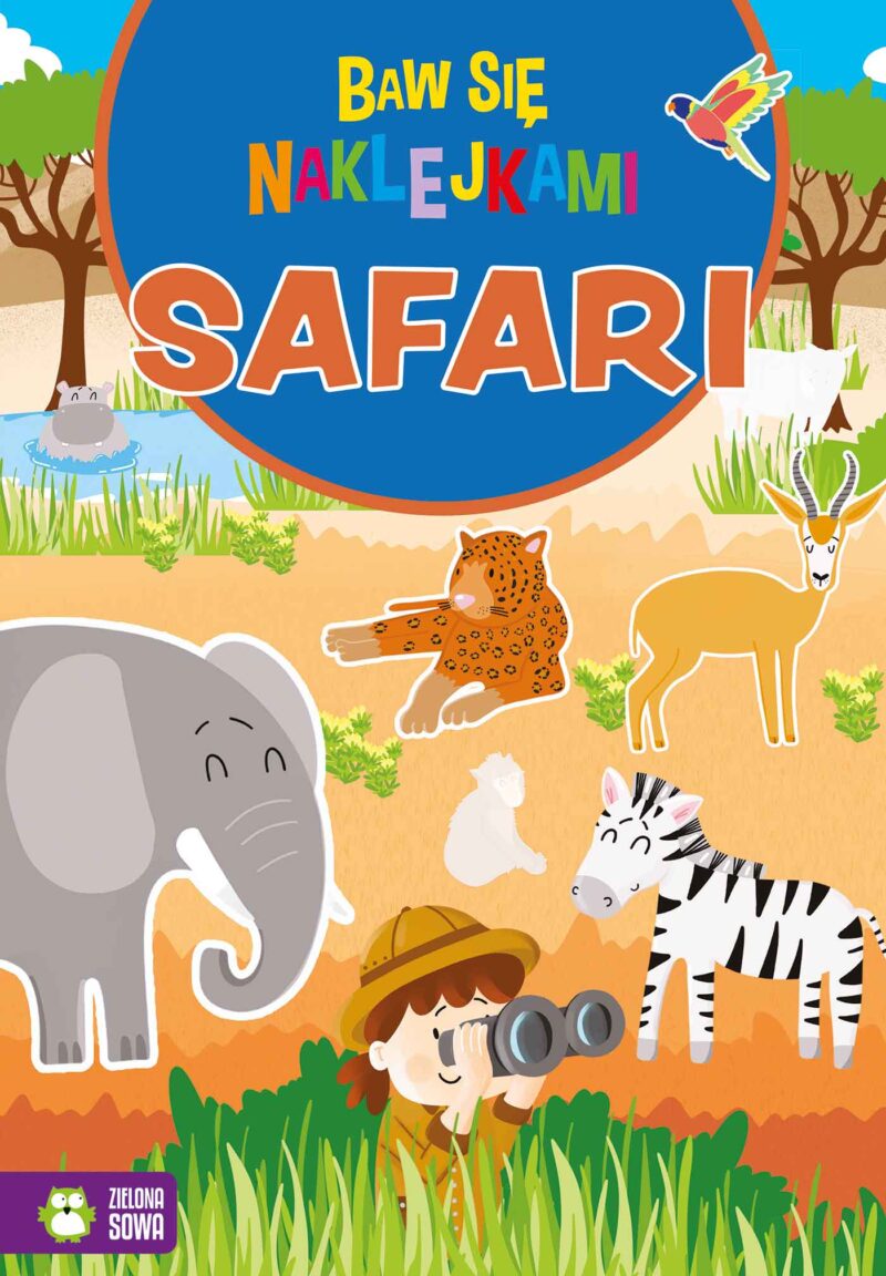 Safari. Baw się naklejkami