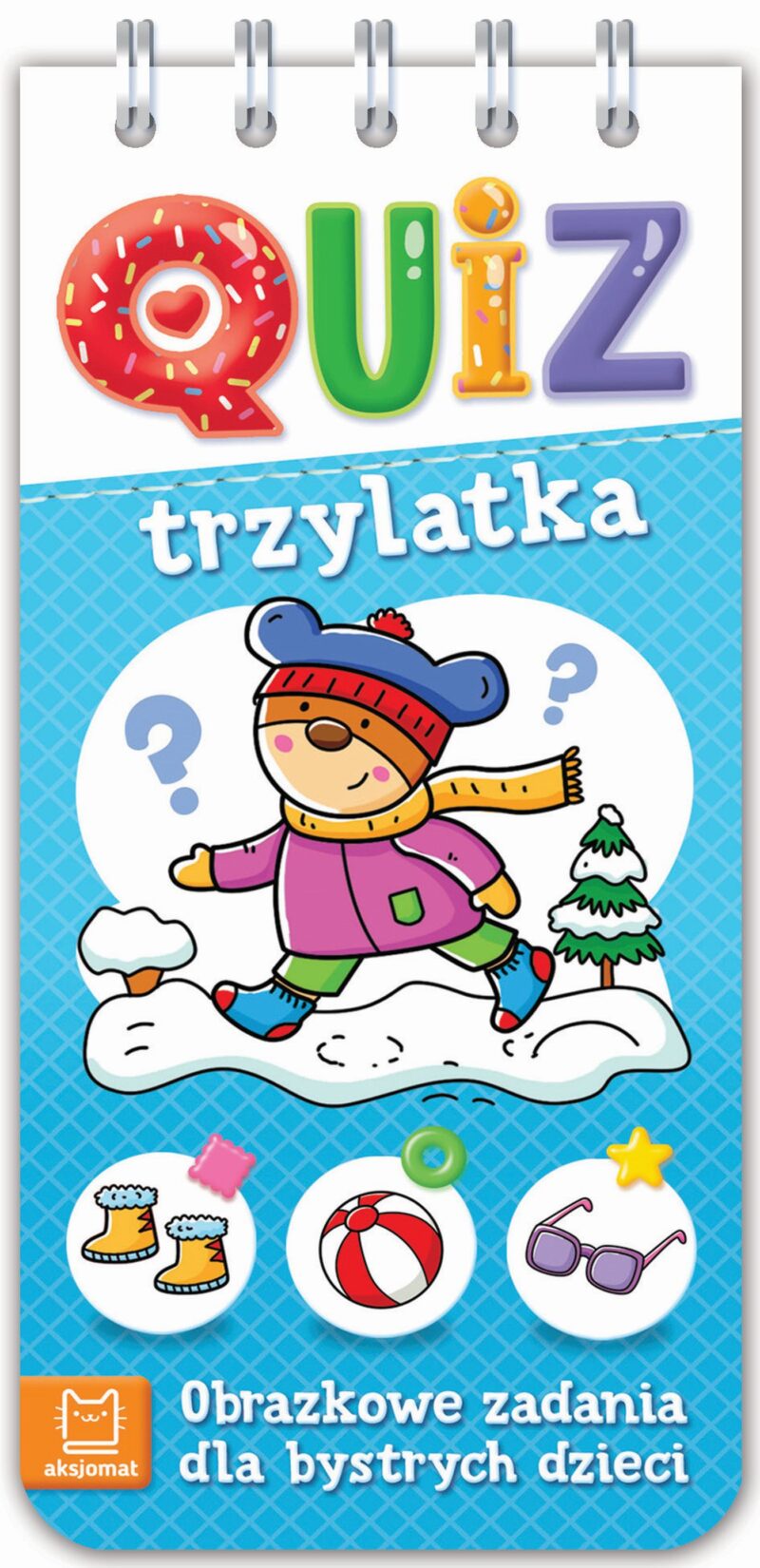 Quiz trzylatka. Obrazkowe zadania dla bystrych dzieci