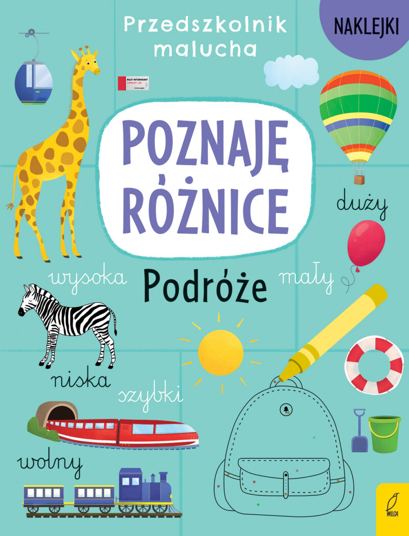 Przedszkolnik malucha. Poznaję różnice. Podróże