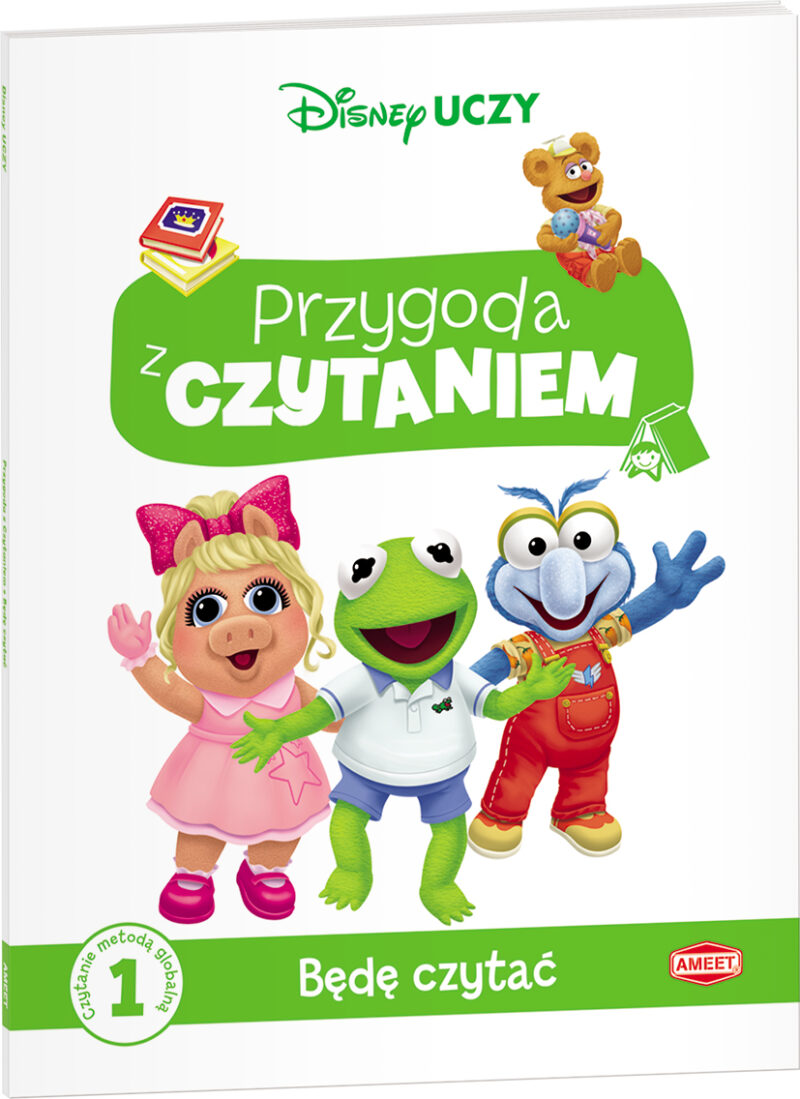 Disney uczy Mapeciątka Przygoda z czytaniem Będę czytać 1 PCG-9301