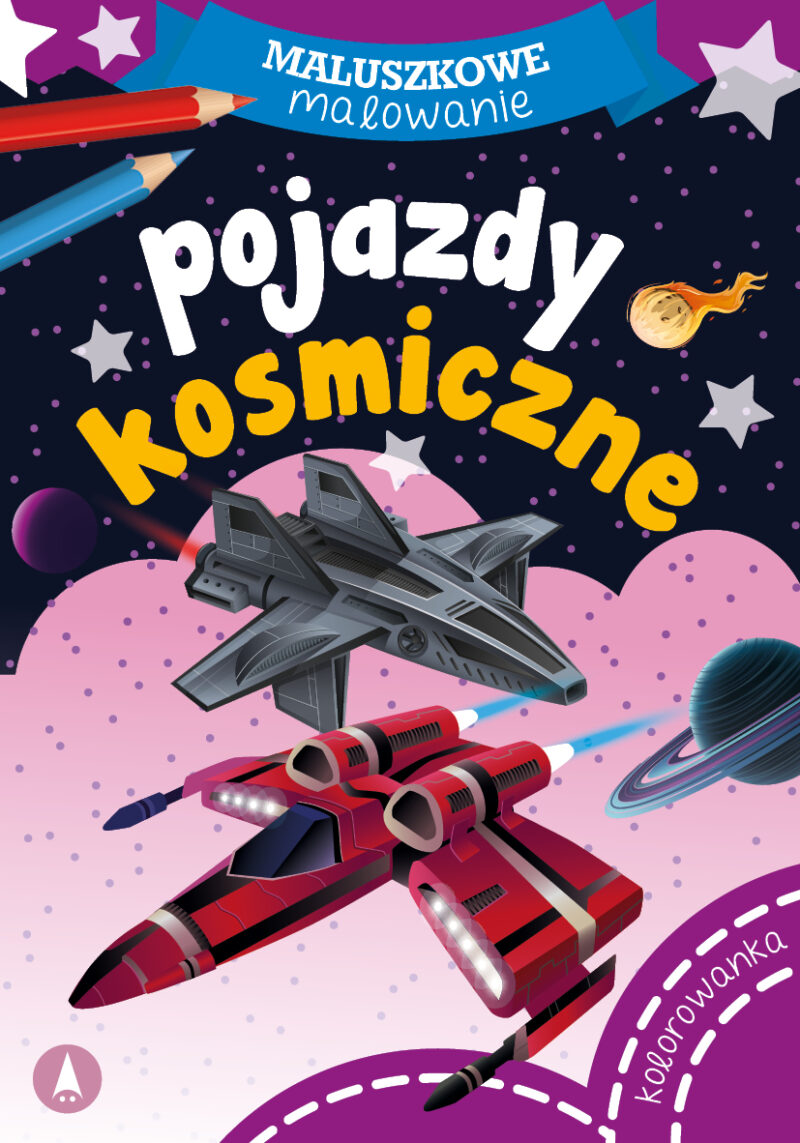 Pojazdy kosmiczne. Maluszkowe malowanie