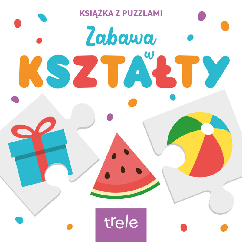 Kształty. Książka z puzzlami