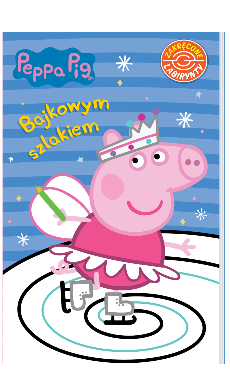 Peppa Pig. Zakręcone labirynty cz. 5 Bajkowym szlakiem. Zakręcone labirynty