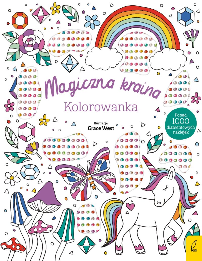 Magiczna kraina. Wypukłe naklejki