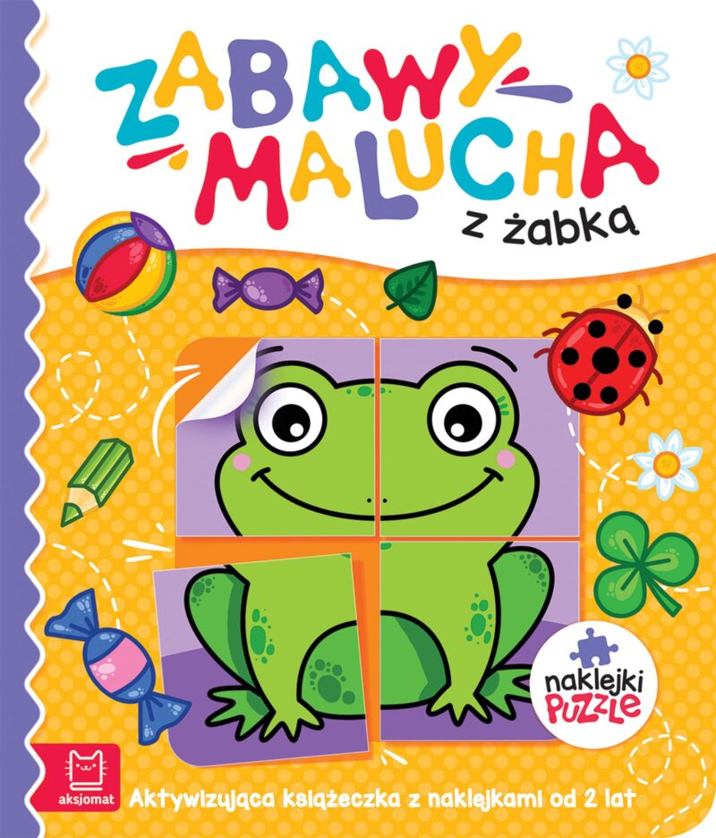 Zabawy malucha z żabką. Zabawy malucha