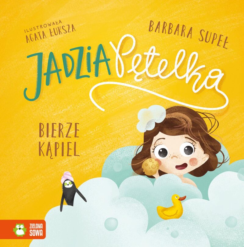 Jadzia Pętelka bierze kąpiel. Jadzia Pętelka