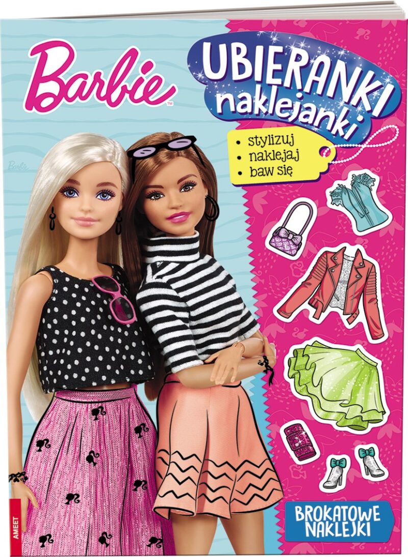 Barbie Ubieranki, naklejanki SDU-1108