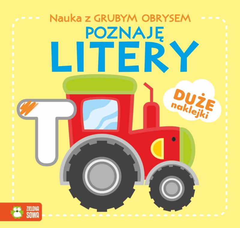 Poznaję litery. Nauka z grubym obrysem