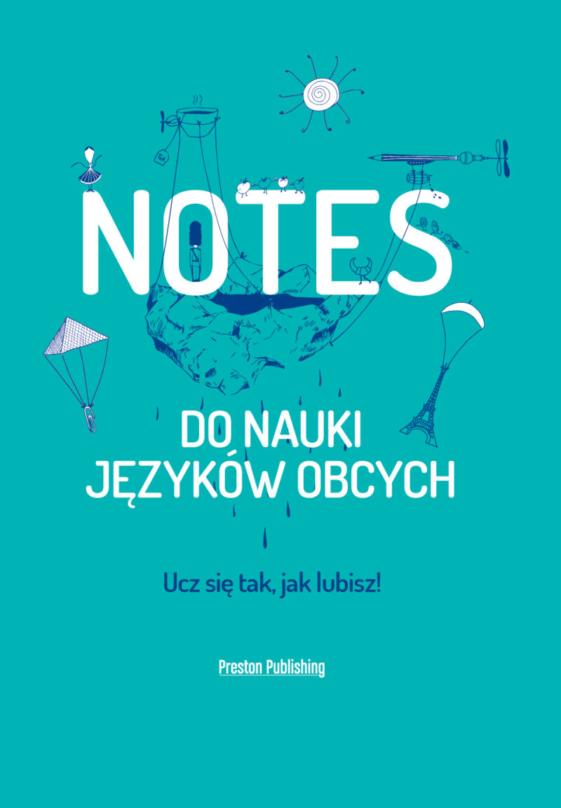 Notes do nauki języków obcych (zielony)