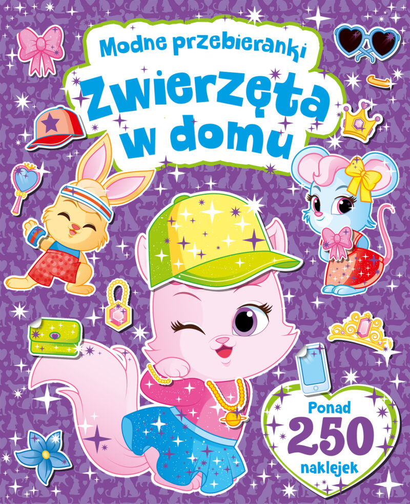 Zwierzęta w domu modne przebieranki