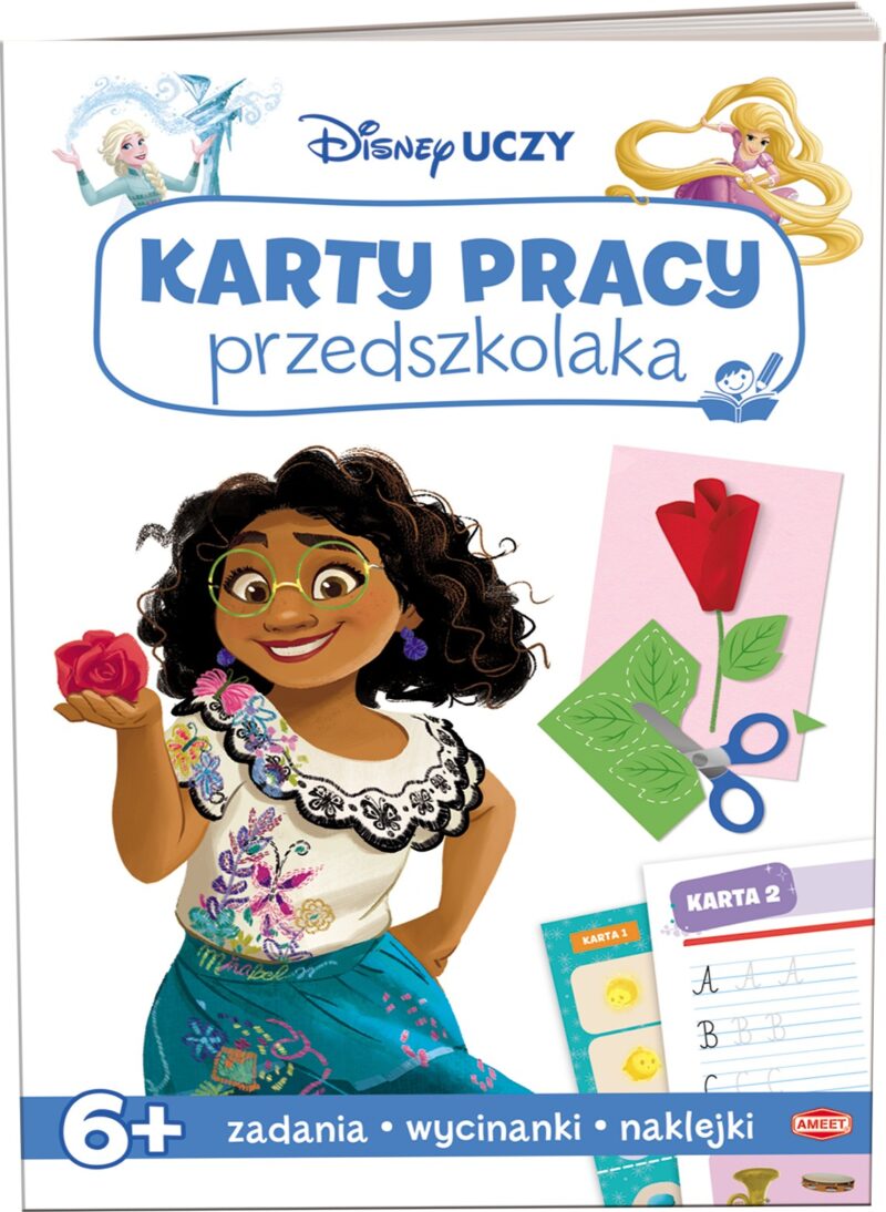 Disney uczy Karty pracy przedszkolaka 6-latki mix UKP-9303