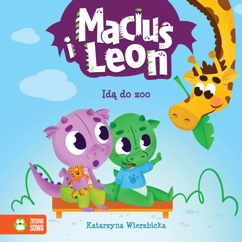 Maciuś i Leon idą do zoo. Maciuś i Leon