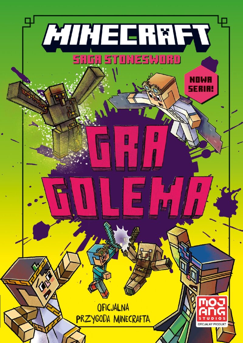 Gra golema. Saga Stonesword. Tom 5. Minecraft