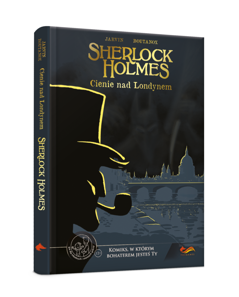 Sherlock Holmes. Cienie nad Londynem. Komiksy paragrafowe