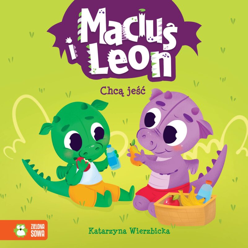 Maciuś i Leon chcą jeść. Maciuś i Leon