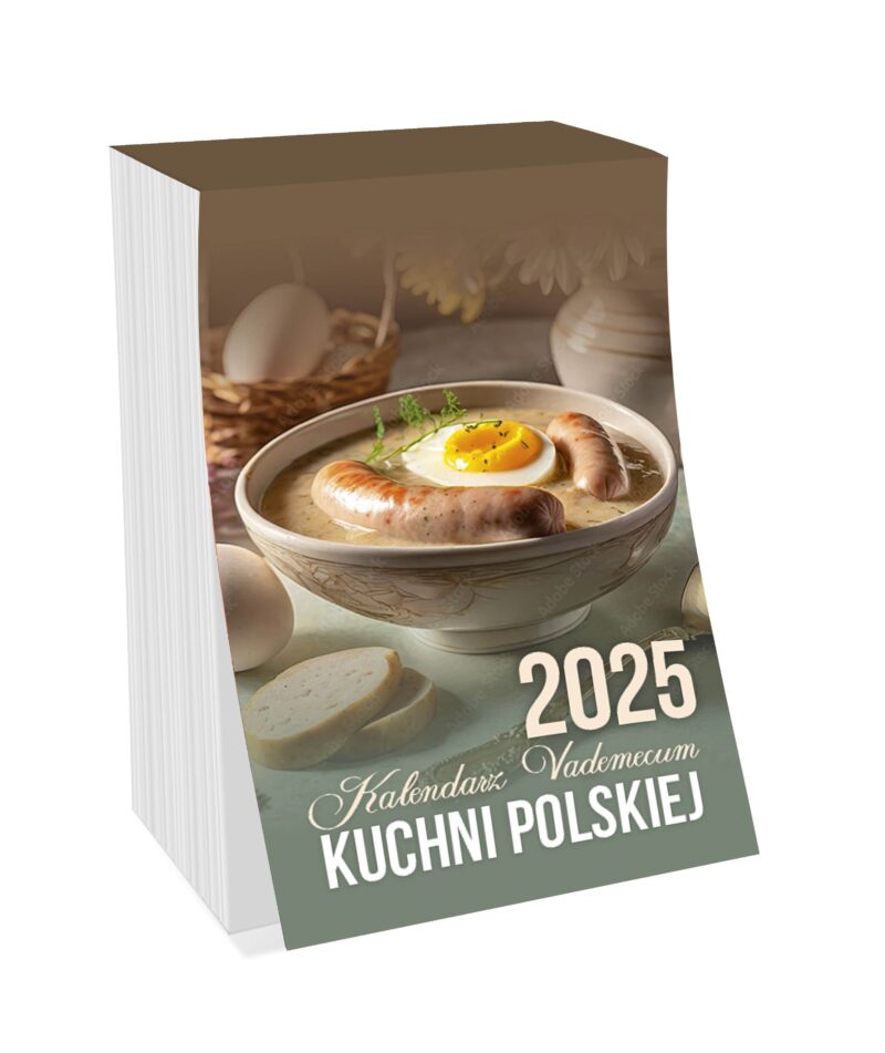 Kalendarz 2025 Vademecum kuchni polskiej