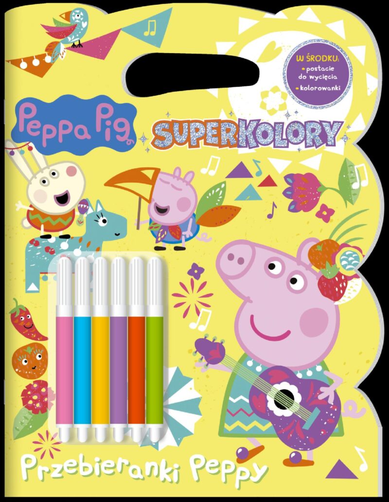 Przebieranki Peppy. Świnka Peppa. SuperKolory