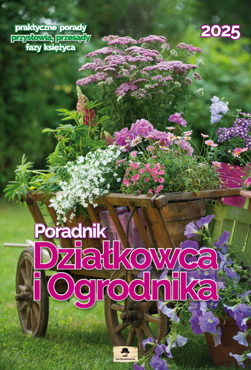 Kalendarz 2025 Poradnik działkowca i ogrodnika ścienny A3-VD.16