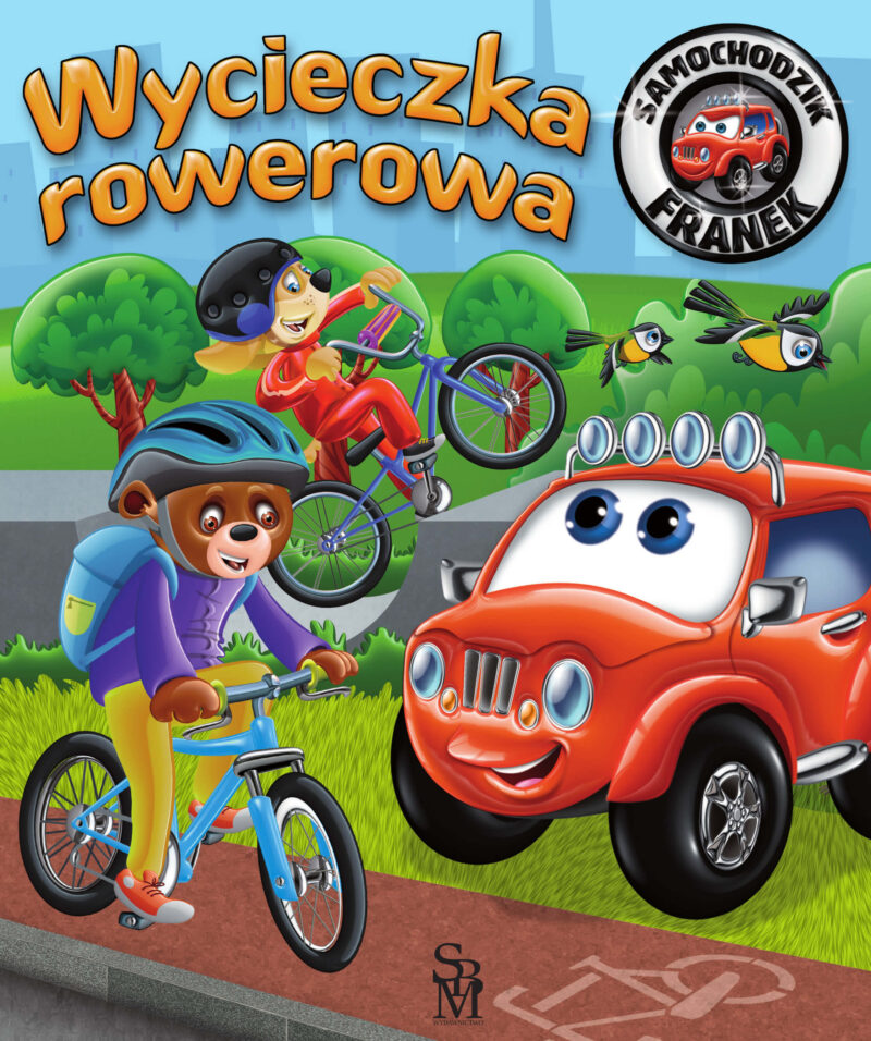 Wycieczka rowerowa. Samochodzik Franek