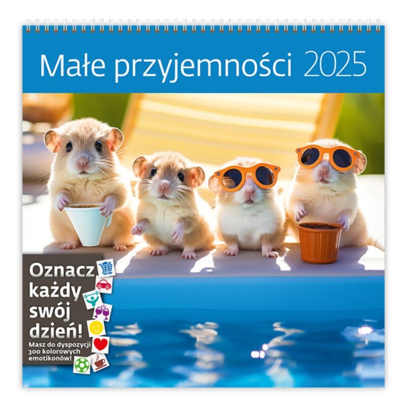 Kalendarz 2025 Małe przyjemności