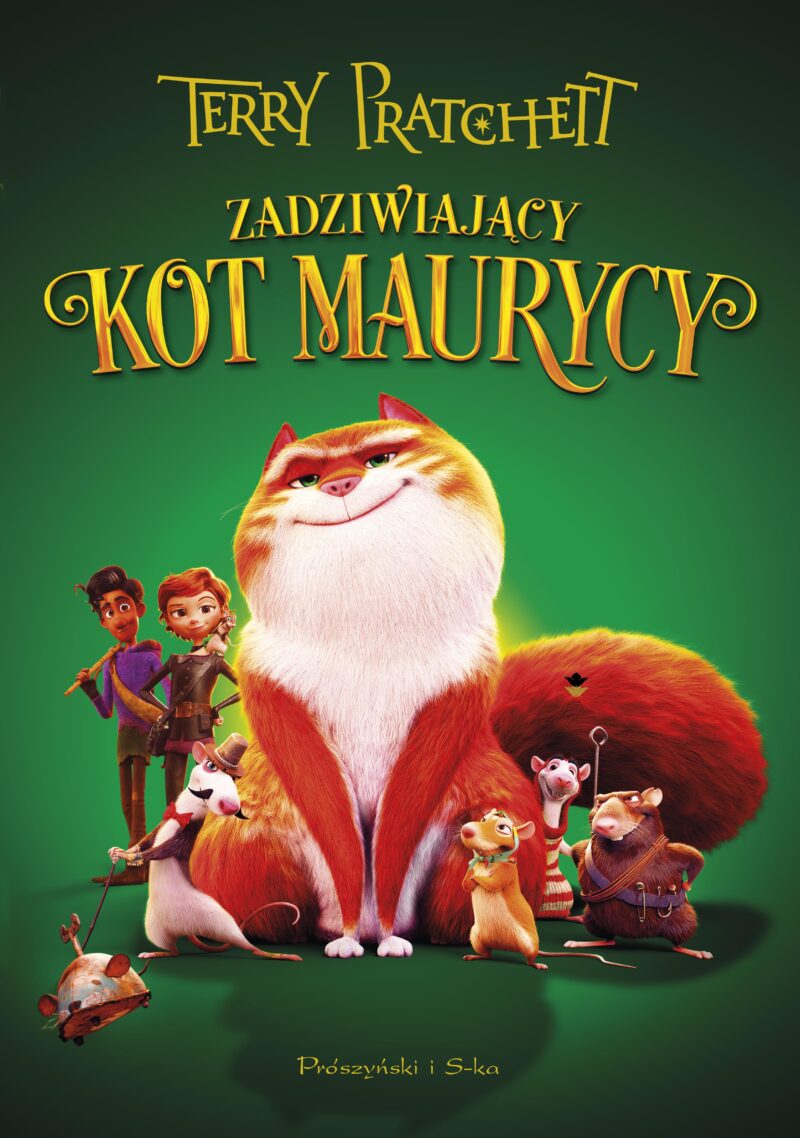 Zadziwiający kot Maurycy (okładka filmowa)