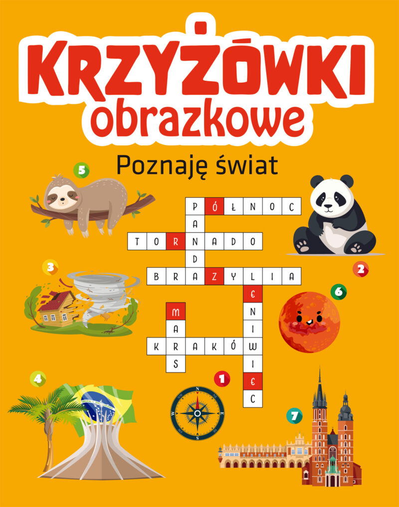 Poznaję świat. Krzyżówki obrazkowe