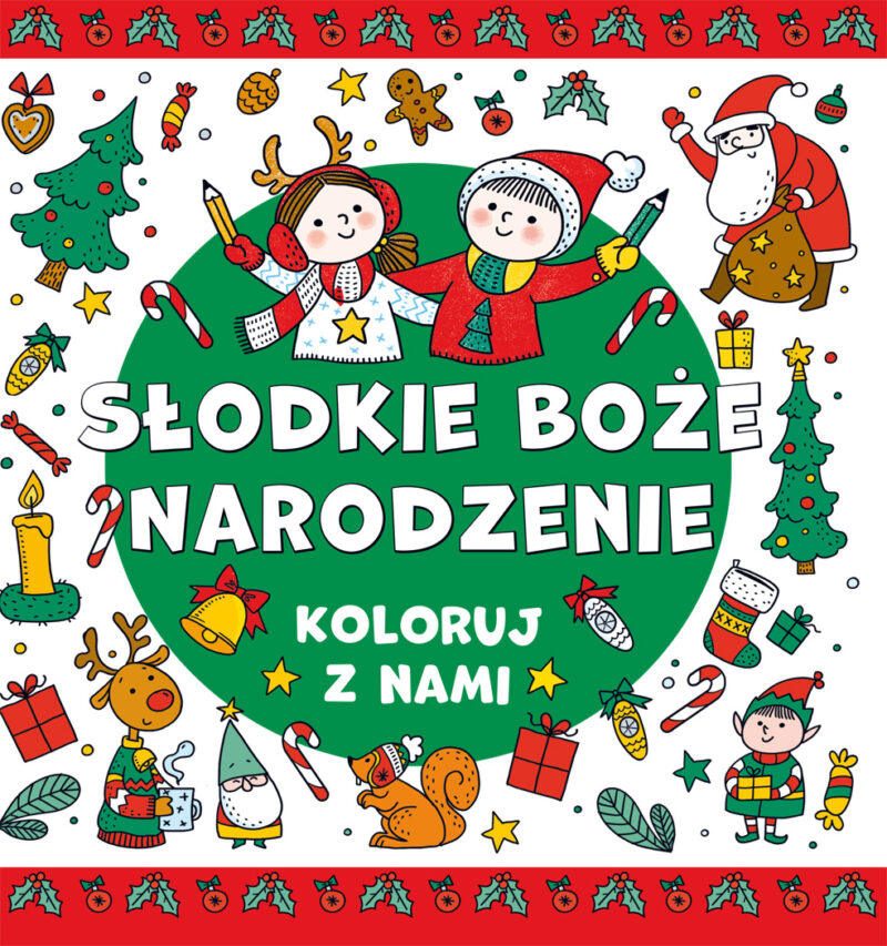 Słodkie Boże Narodzenie. Koloruj z nami