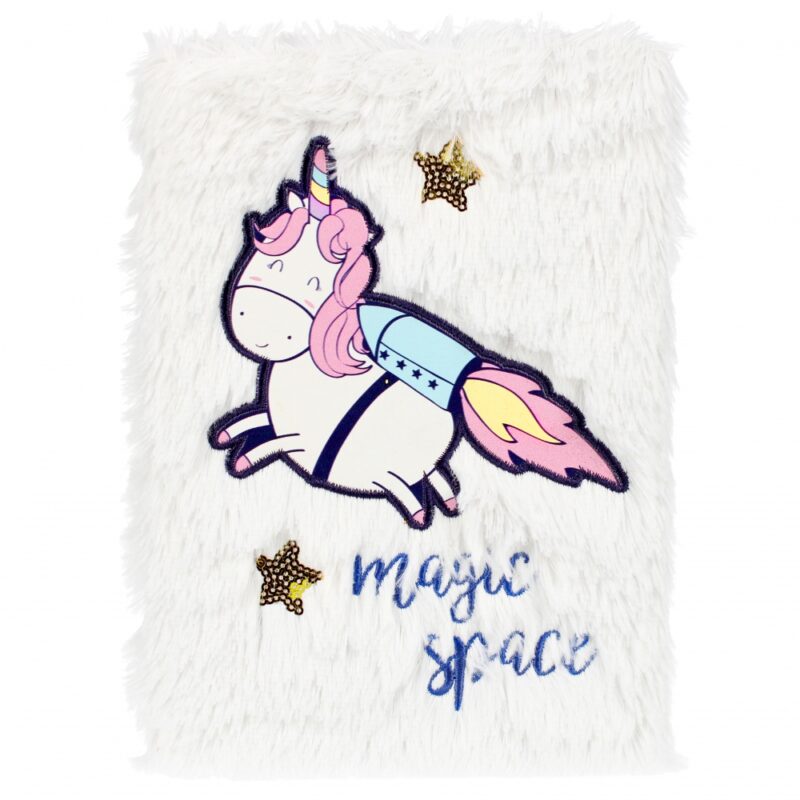 Notes pluszowy Unicorn Space