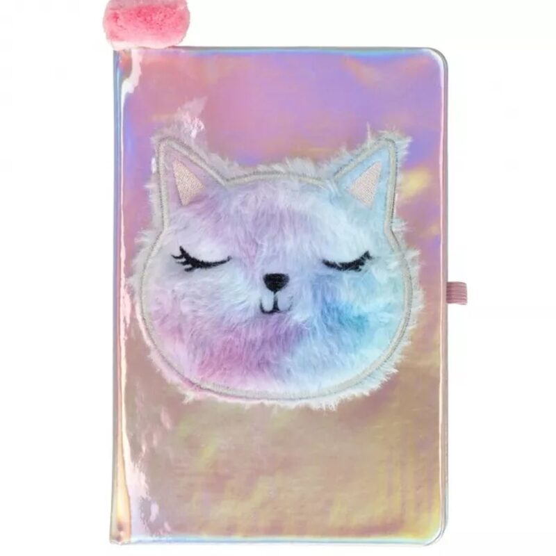 Notes A5 holograficzny Cat