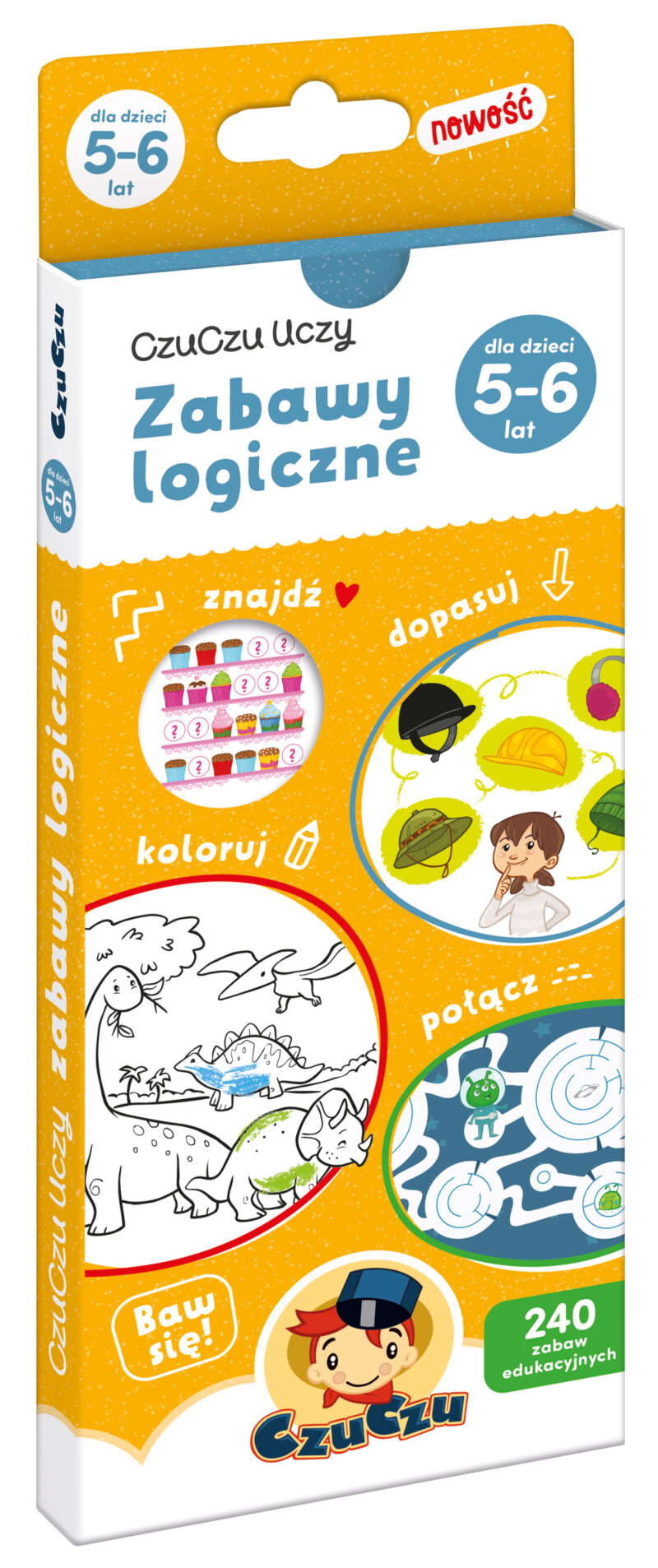 Zabawy logiczne 5-6 lat CzuCzu