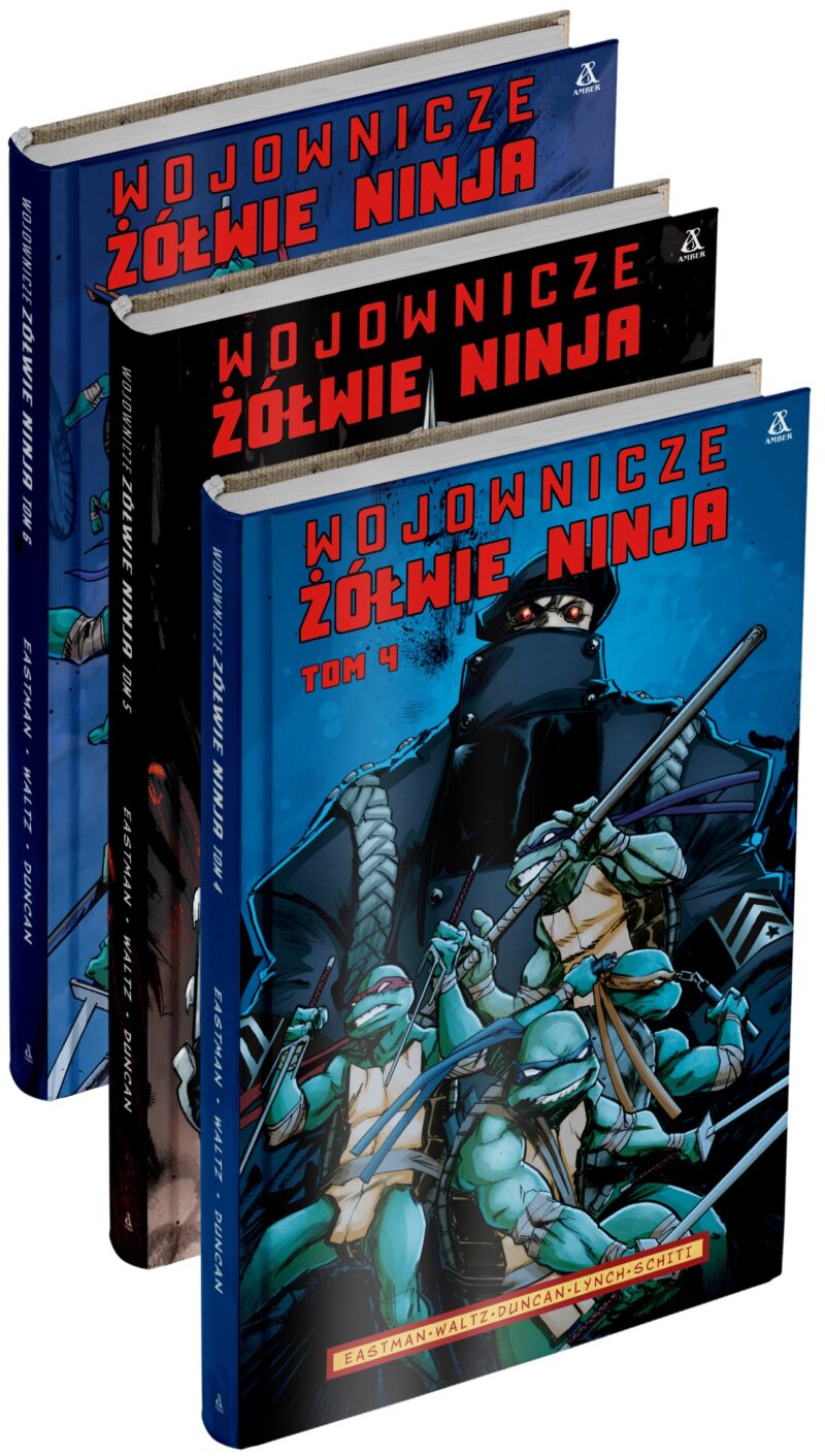 Pakiet Wojownicze Żółwie Ninja. Tomy 4-6