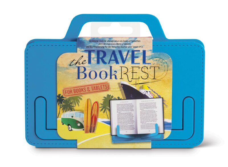 Travel BookRest niebieski uchwyt do książki / tabletu