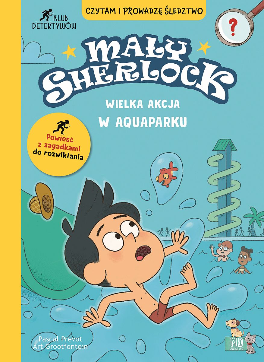 Wielka akcja w aquaparku. Mały Sherlock
