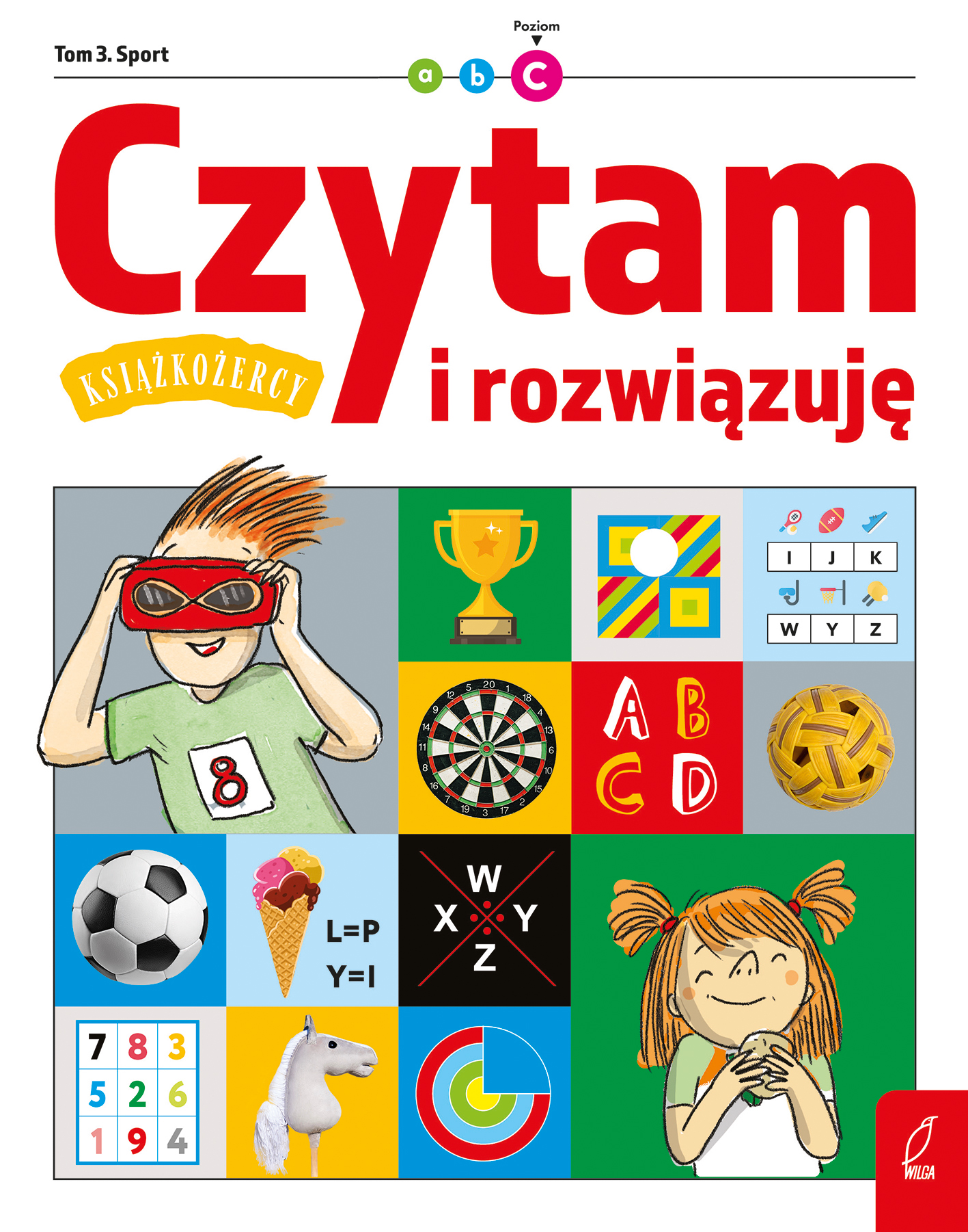 Czytam i rozwiązuję. Sport. Książkożercy. Poziom C