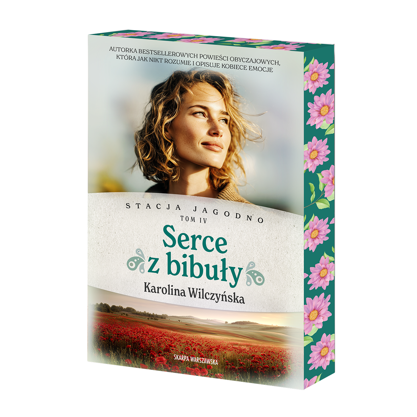 Stacja Jagodno. Serce z bibuły (ilustrowane brzegi)