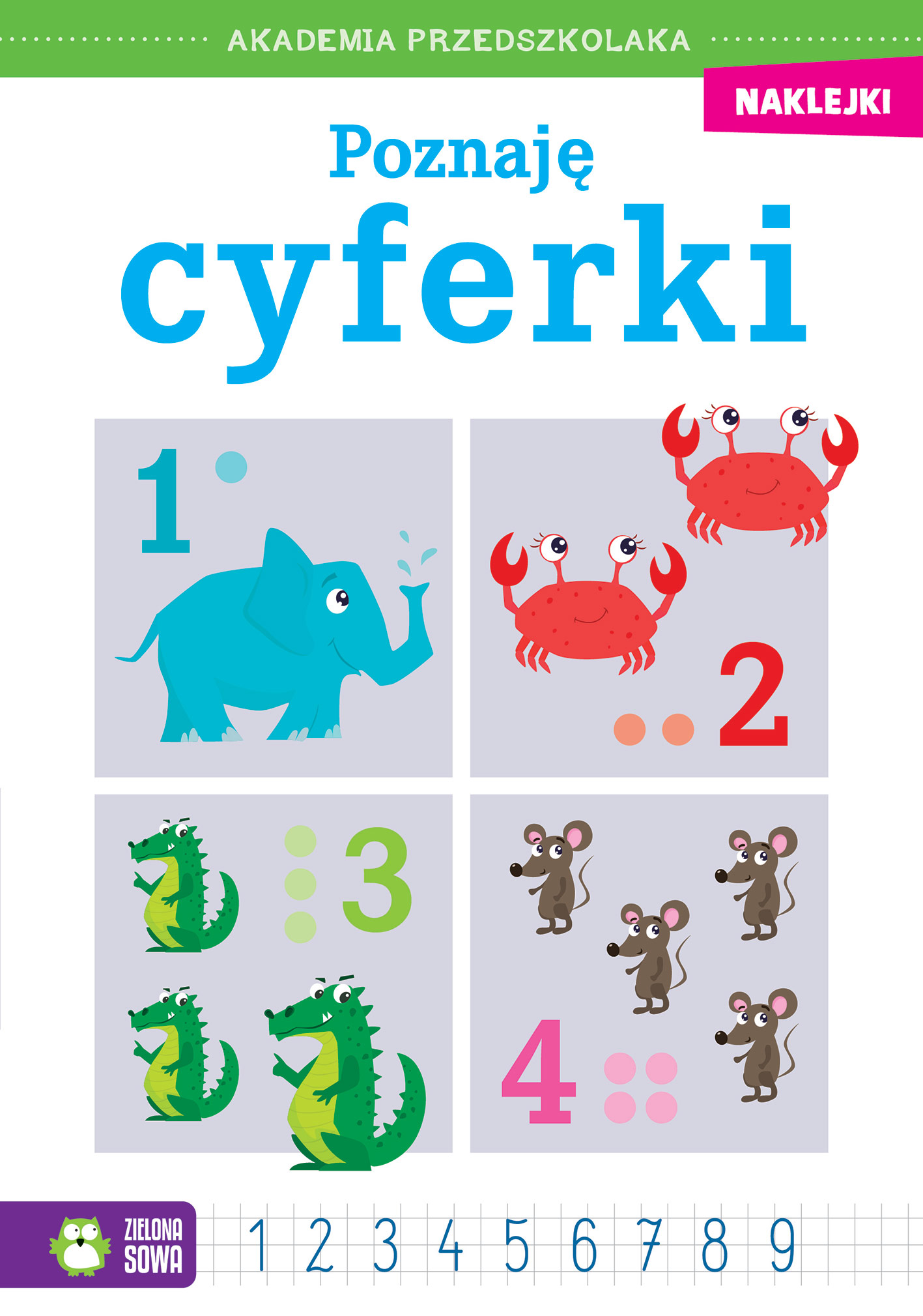 Poznaję cyferki. Akademia przedszkolaka