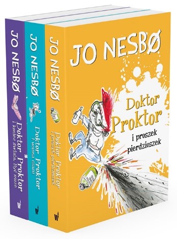 Pakiet Doktor Proktor. Tomy 1-3