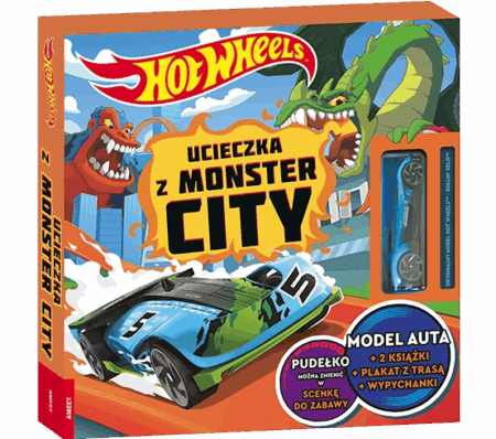 Mattel Hot Wheels Ucieczka z Monster City Z ABM-1601