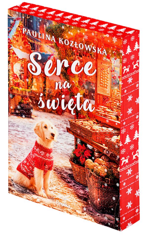 Serce na święta (ilustrowane brzegi)