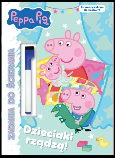 Dzieciaki rządzą! Świnka Peppa. Zadania do ścierania