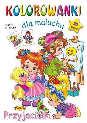 Przyjaciółki kolorowanki dla malucha