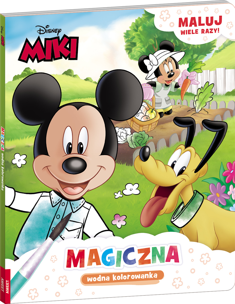 Disney Miki. Magiczna wodna kolorowanka
